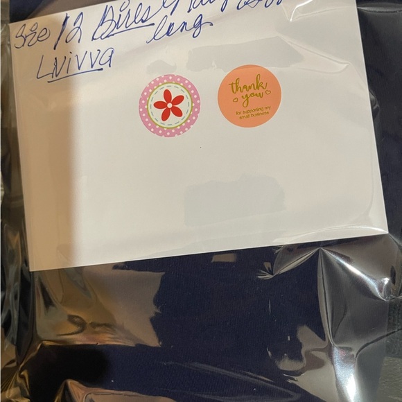 COPY - Ivivva Navy Blue Girls Leggings SOLD - Picture 2 of 10